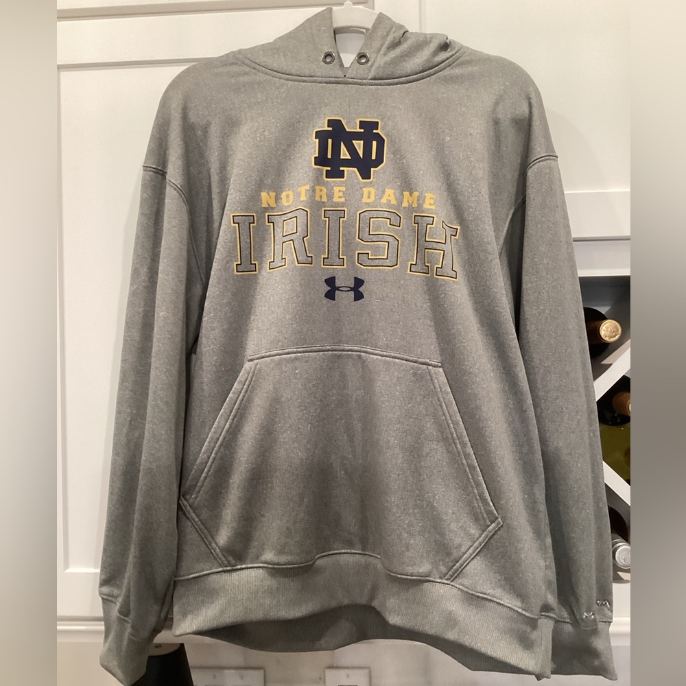 Men’s Notre Dame Under Armour Storm Loose Hoodie (M)